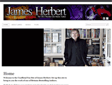 Tablet Screenshot of james-herbert.co.uk